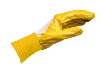 ПЕРЧАТКИ НИТРИЛ ЖЁЛТ. Р.10